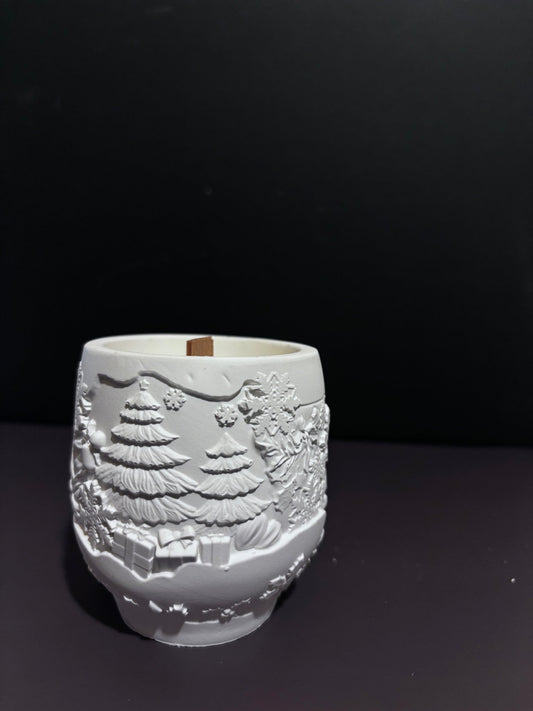 Vasetto xmas | Candela in vasetto - agdecorlab