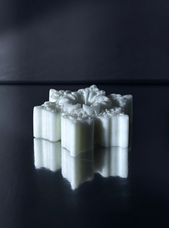 Fiocco di neve 3 | Candela decorativa - agdecorlab