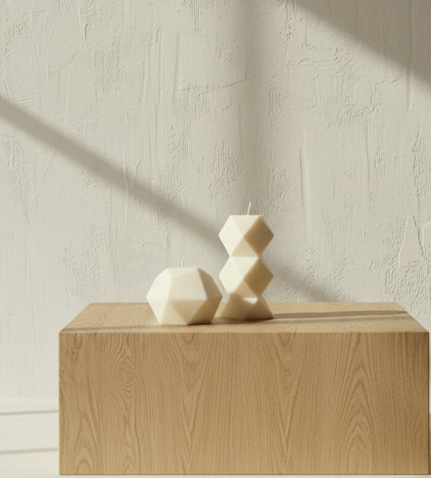 Forma pura | Candela decorativa - agdecorlab