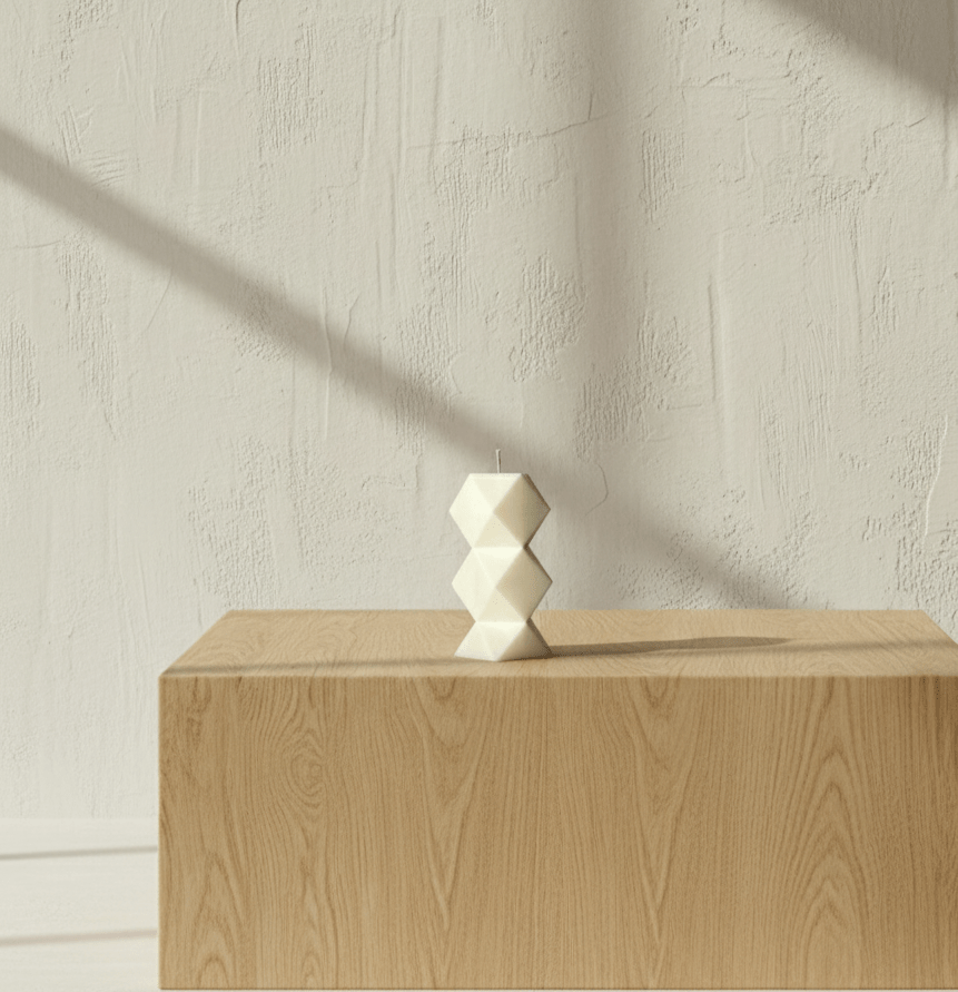 Forma pura | Candela decorativa - agdecorlab