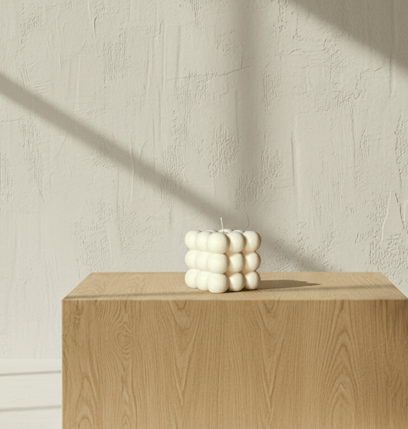 Linea silente | Candela decorativa - agdecorlab