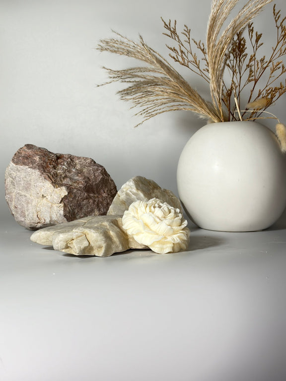 Peonia | Candela decorativa - agdecorlab