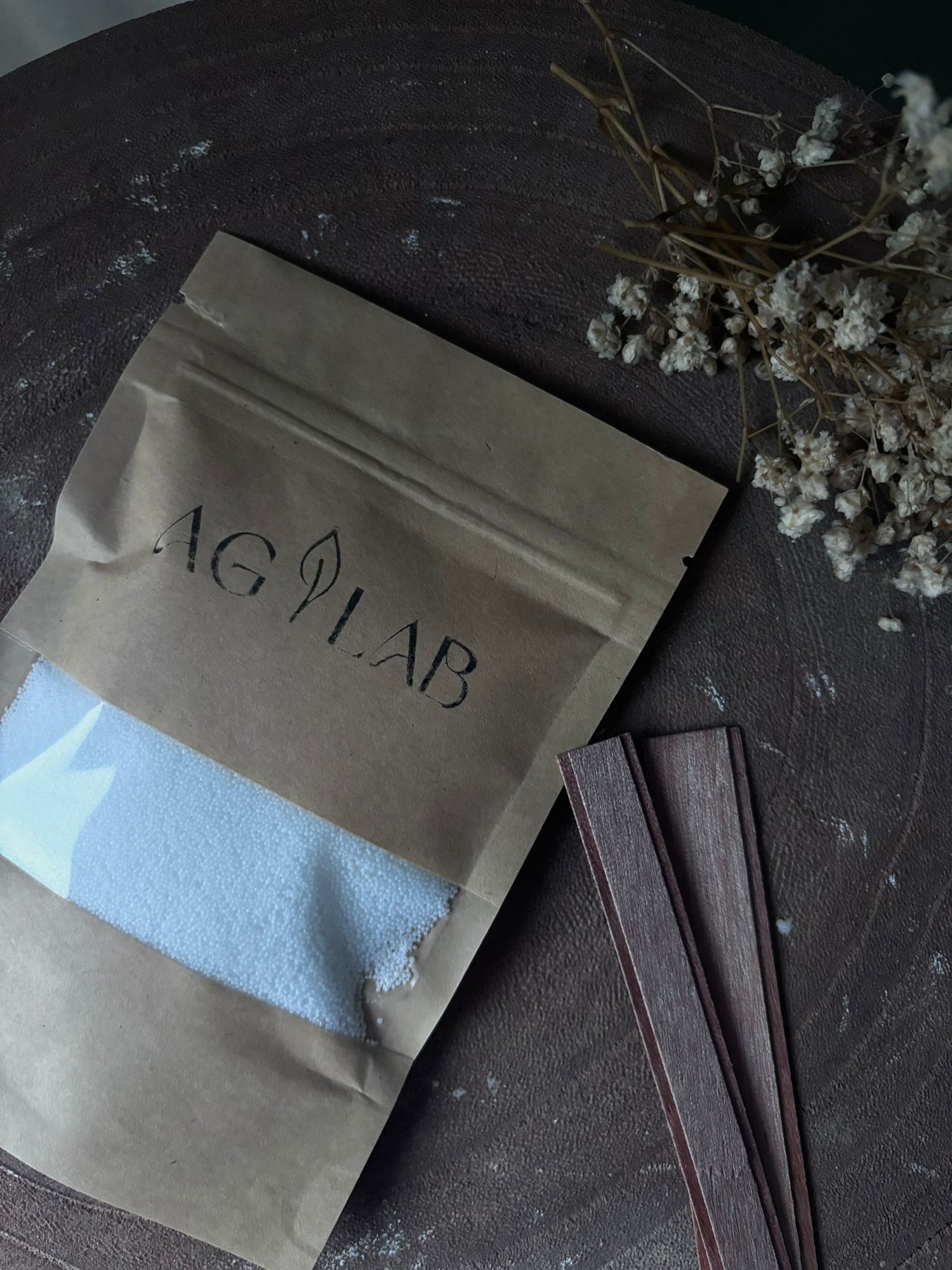 Ricarica per Vasetti | Cera Sabbia Naturale con stoppini inclusi - agdecorlab