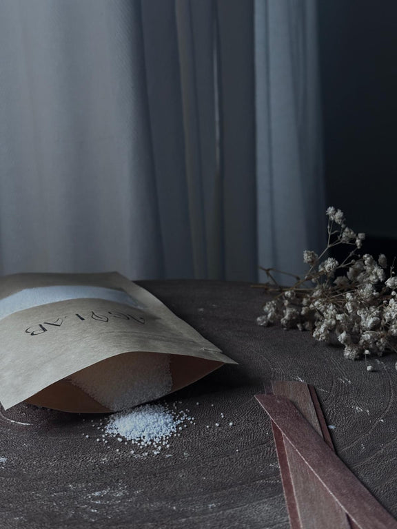 Ricarica per Vasetti | Cera Sabbia Naturale con stoppini inclusi - agdecorlab