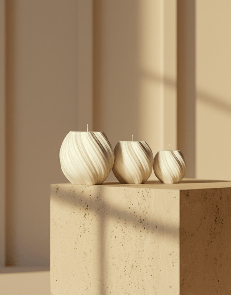 Vortis | Candela decorativa - agdecorlab